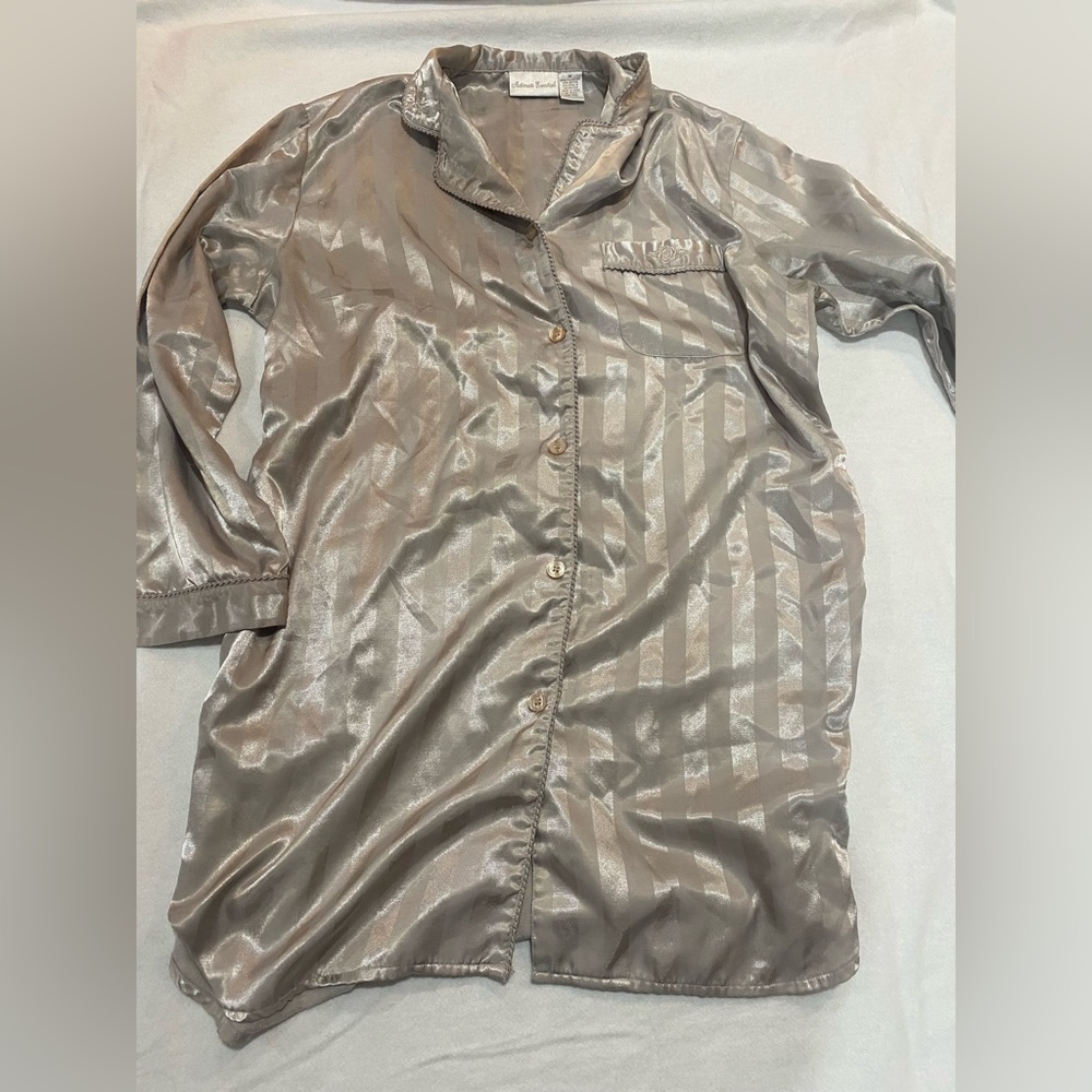 Intimate essentials silk nightgown